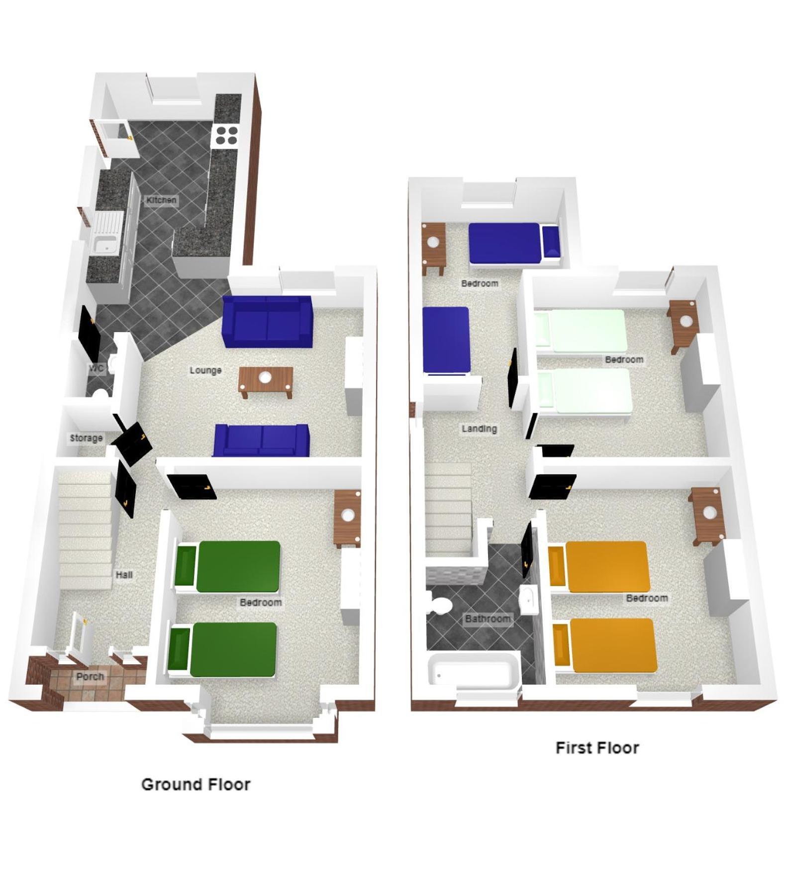 Holiday home Potters Rest By Yourstays - 3 Bedroom House In Stoke-on-Trent